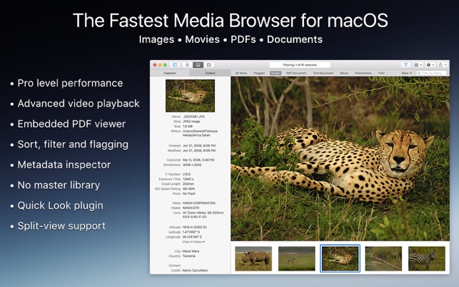 ‎Fileloupe - Media Browser Screenshot