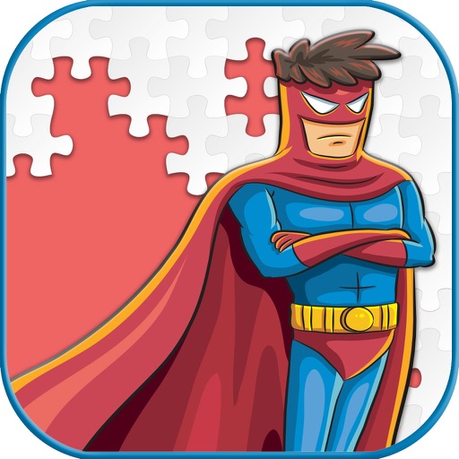 Super Hero Jigsaw Puzzle Icon