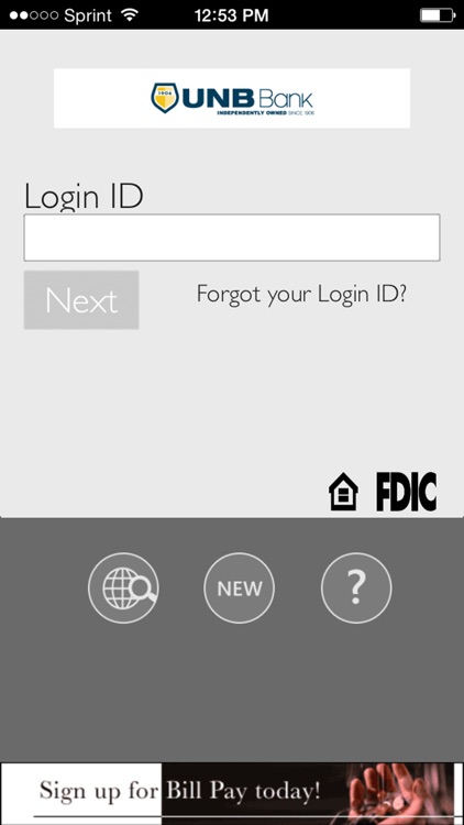 UNB Bank Mobile Banking