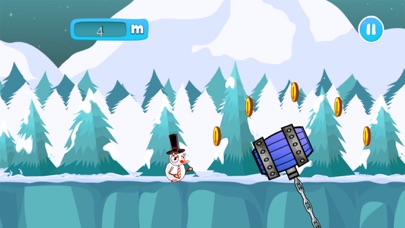 Snowman Run Lite screenshot 3