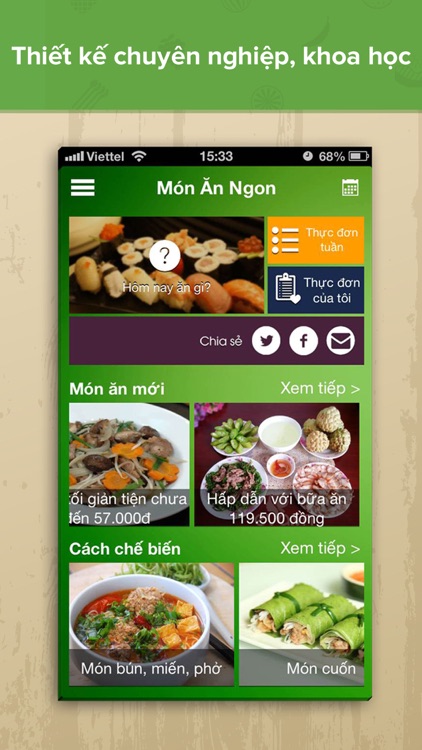 Món Ăn Ngon - Cẩm nang nội trợ, thực đơn hàng ngày