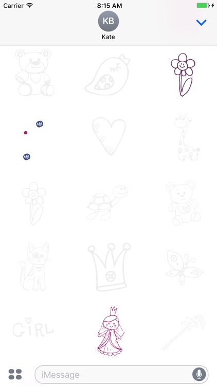 Animated Cute Children Stickers screenshot-3