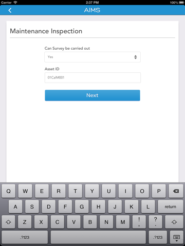 Ancillary Inspections App screenshot 3