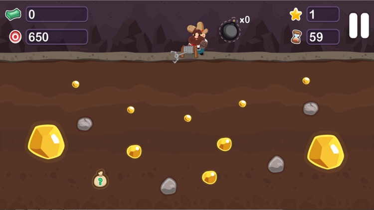 Classic Miner Tom - a Gold Puzzle Game