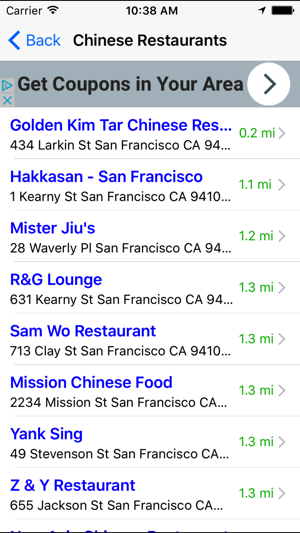 Asian Food Restaurant Finder Nearby(圖2)-速報App