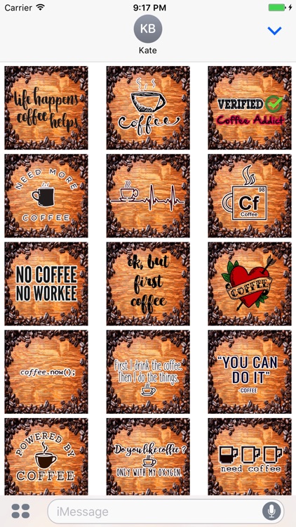 Coffee First Stickers