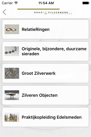 Goud en Zilverwerk Schoonhoven screenshot 3