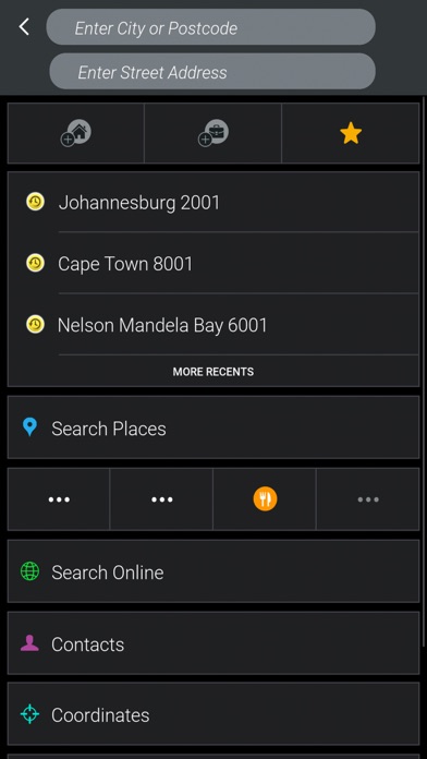 CoPilot Live South Africa Screenshot 4