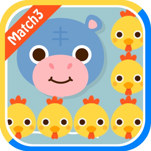 Zoo Animals Match 3 For Brain Match Games icon