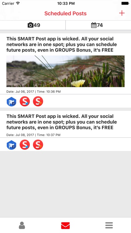 Smart Post: Schedule Media for Twitter & Facebook