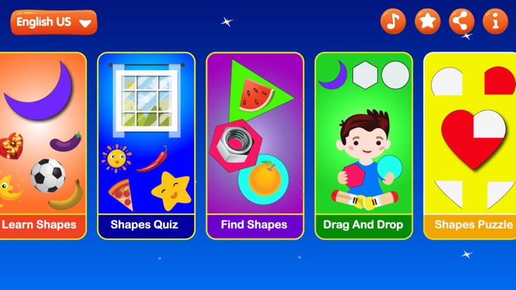 Shapes Learning for Kids - Educational Games by Luan Phung