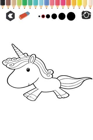 Magic Pony and Princess Coloring Book For Kids screenshot 2