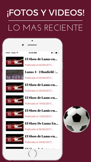 App Granate - Futbol de Lanús Argentina(圖2)-速報App