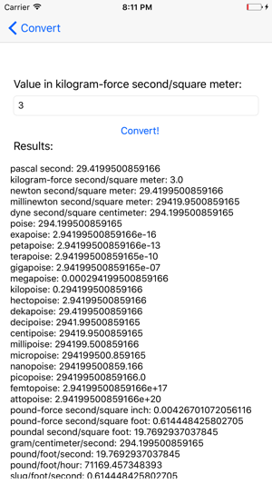 Dynamic viscosity converter(圖3)-速報App