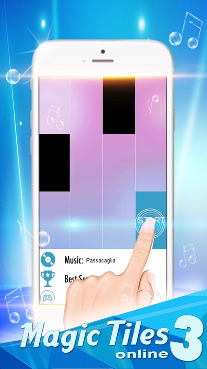 White Tiles Can't Tap - Piano Games