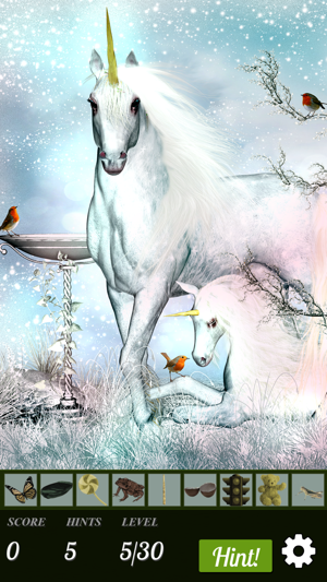 Hidden Object - Unicorns Illustrated(圖2)-速報App