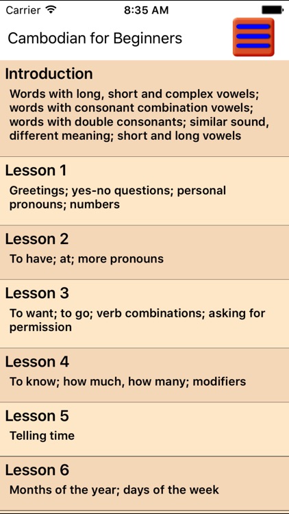 Cambodian for Beginners