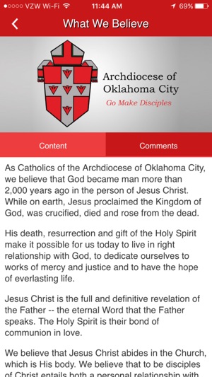 Archdiocese of Oklahoma City Mobile App(圖2)-速報App