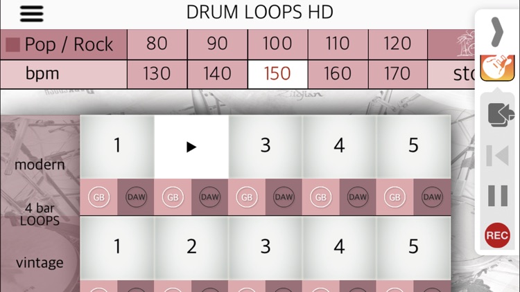 Drum Loops HD screenshot-3