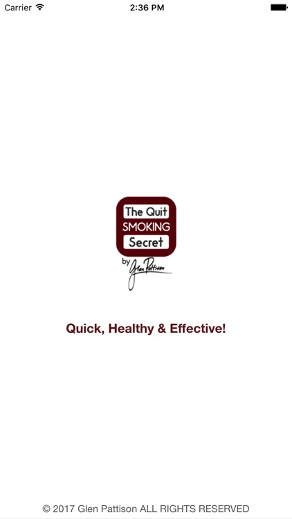 The Quit Smoking Secret