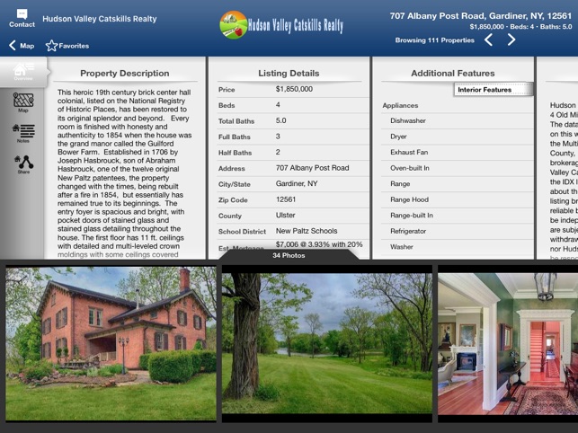 Hudson Valley Catskills Homes for iPad(圖4)-速報App