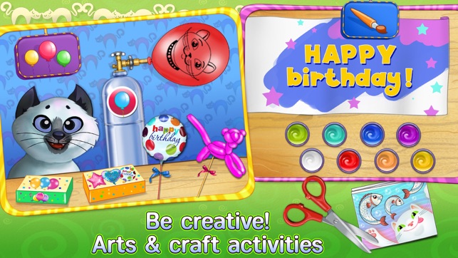 Kitty Cat Birthday Surprise: Care, Dress Up & Play(圖3)-速報App