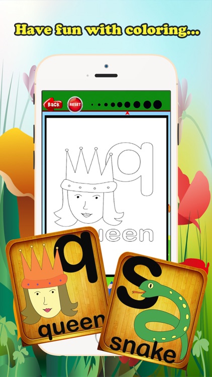 Coloring Book ABC Alphabet Lower children age1-10 screenshot-3