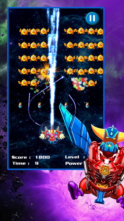 Space Attack: Chicken Shooter screenshot-0