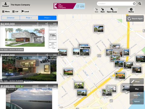 Keyes Real Estate for iPad screenshot 2