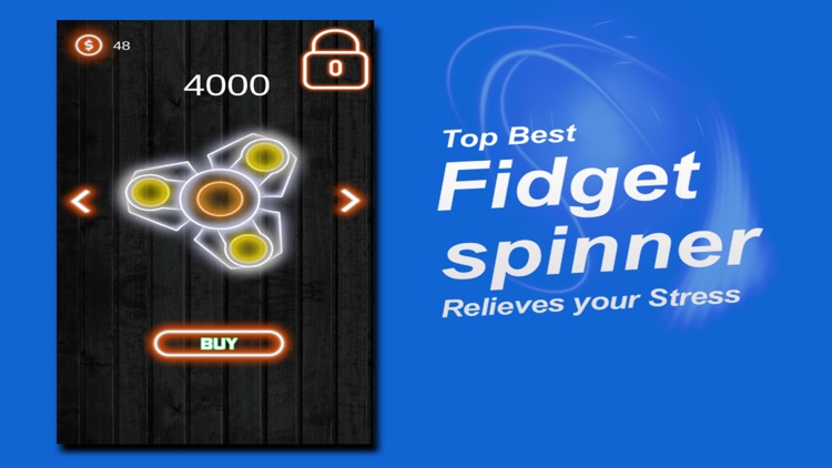 Fidget Hand Spin Neon Glow screenshot-3