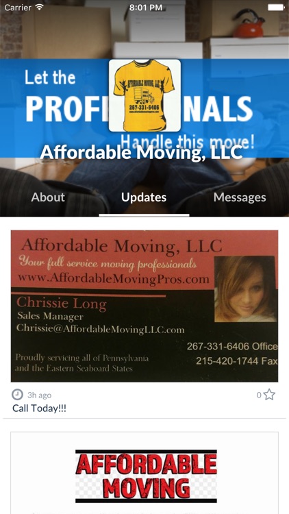 Affordable Moving, LLC by AppsVillage