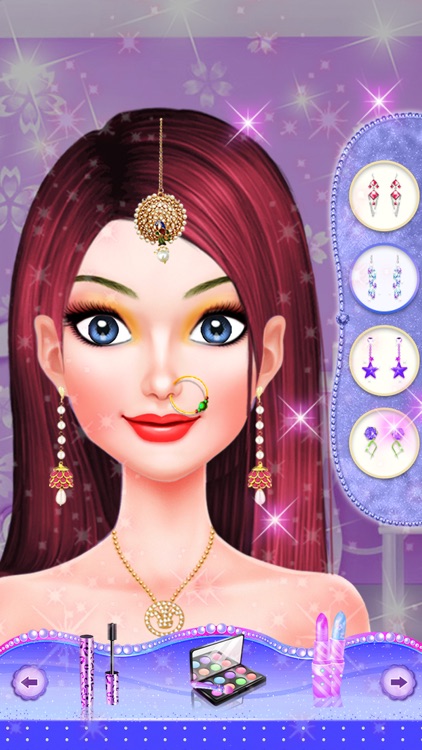 Indian Doll Fashion Salon : Dressup Game