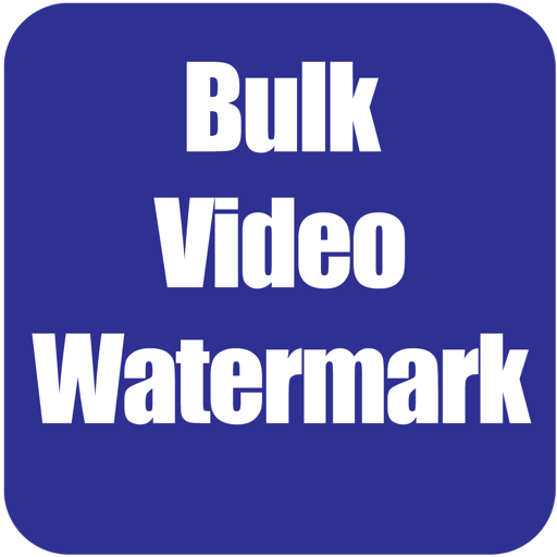 Bulk Video Watermark icon