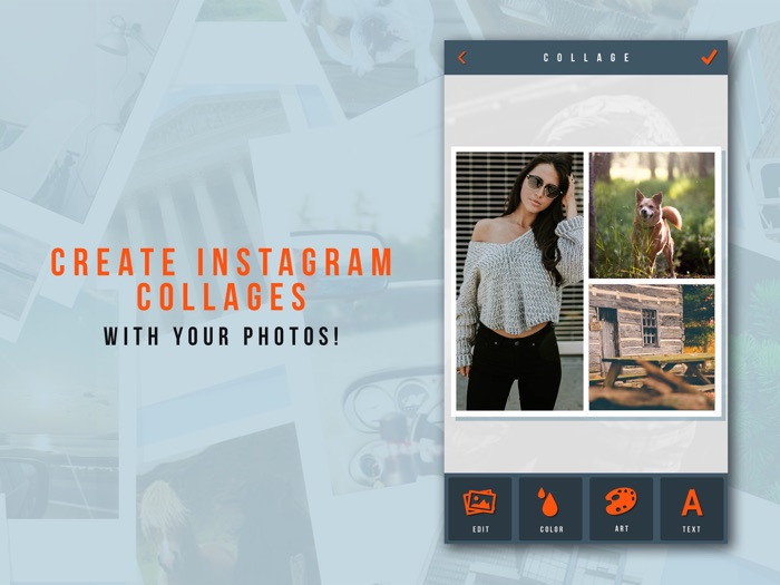 Photo Collage Create Picture Grids for Instagram