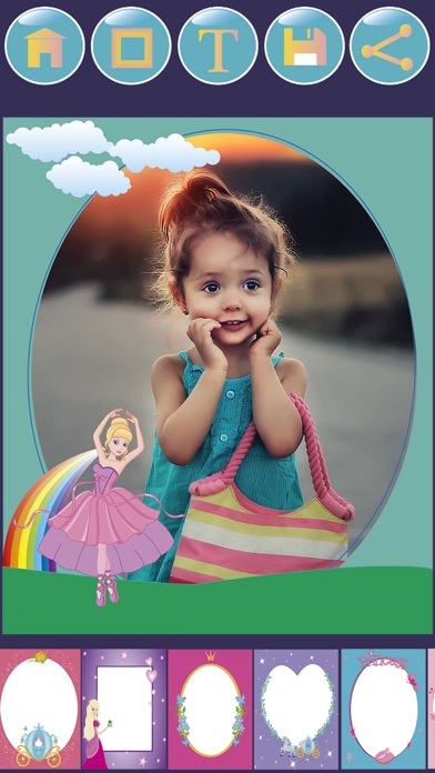 How to cancel & delete Princess frames for girls – kids photo album from iphone & ipad 4