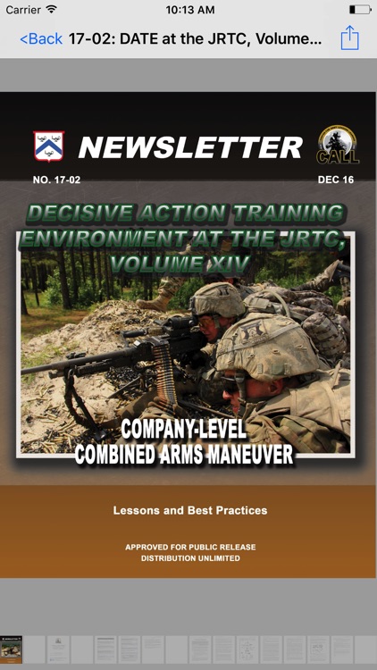 CALL Reader: US Army Lessons and Best Practices screenshot-3