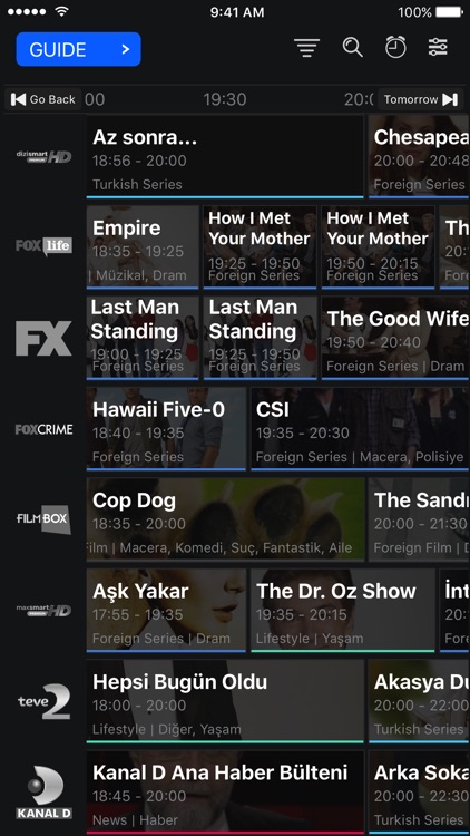 Komodor - TV Guide