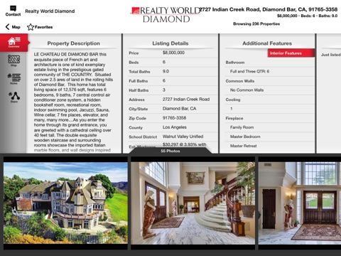 Realty World Diamond Homes for iPad screenshot 4