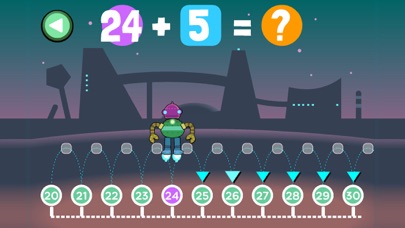 How to cancel & delete Robo Math Number Line Galaxy from iphone & ipad 1