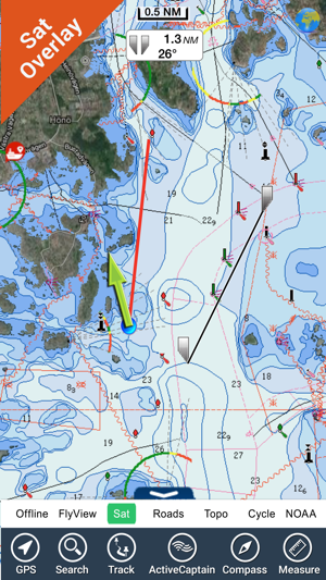 Marine : Oslo to Gothenburg HD  GPS Map Navigator(圖1)-速報App