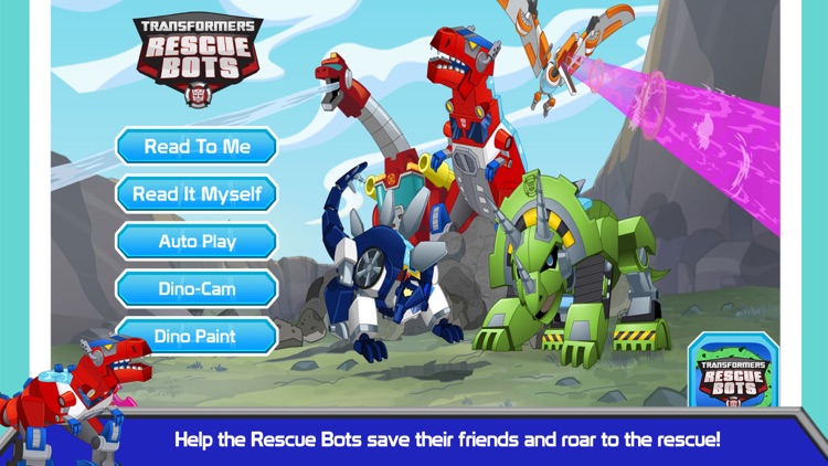 Transformers Rescue Bots: Dino Island screenshot-0