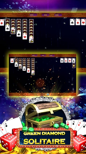 Green Diamond Solitaire – Emerald Cube Cards Game(圖2)-速報App