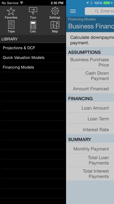 Business Valuation Screenshot 5