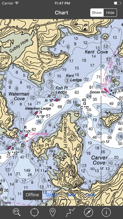 Maine – Raster Nautical Charts