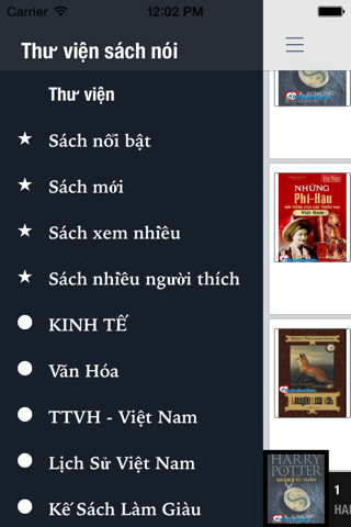 Thư viện sách nói cho Việt Nam screenshot 2