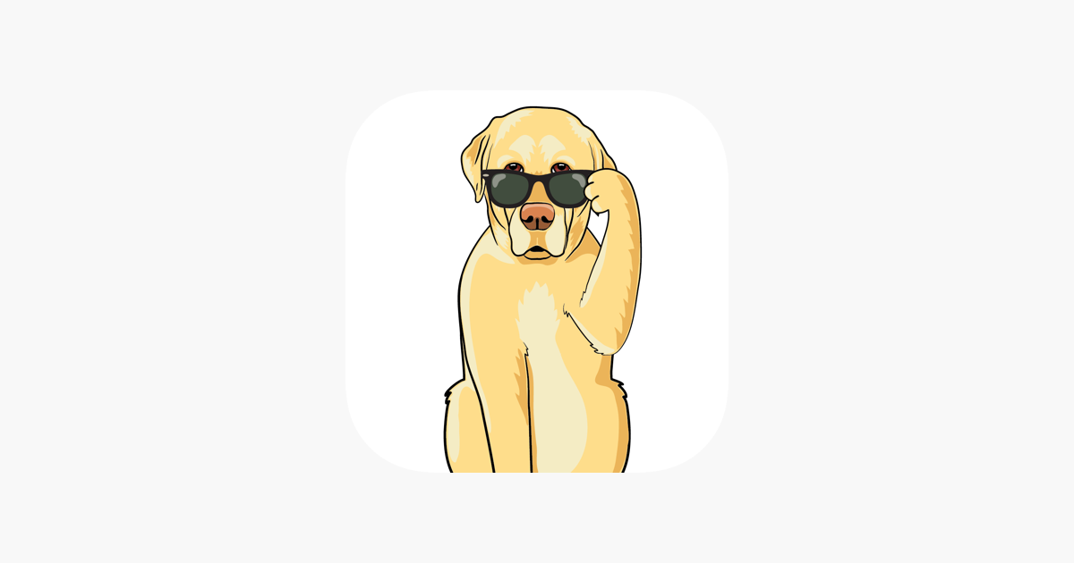 ‎LabMojis Labrador Retriever Emoji & Stickers on the App Store