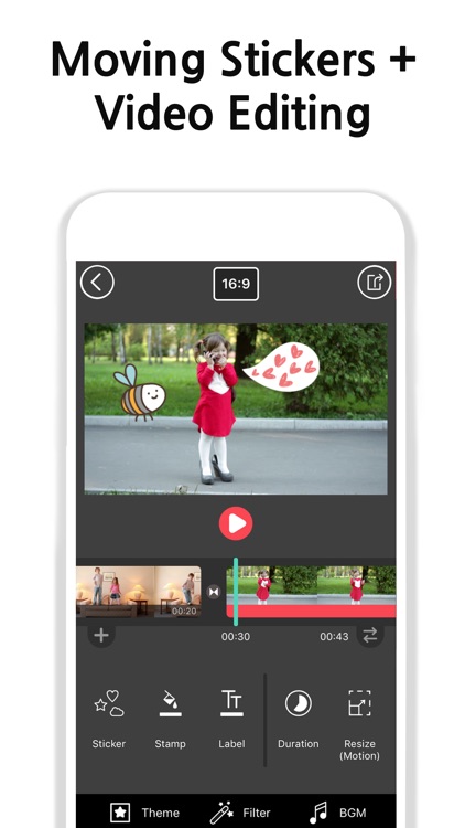 Vimo - Video editor + Motion Sticker and Text screenshot-3
