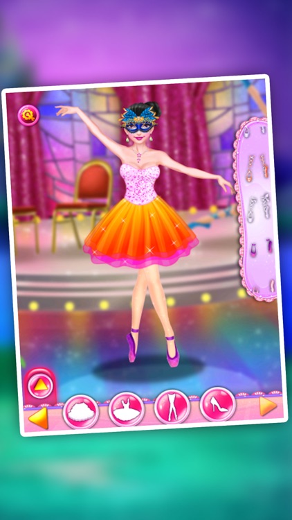 Ballet Dancer Salon Makeover Girls Game