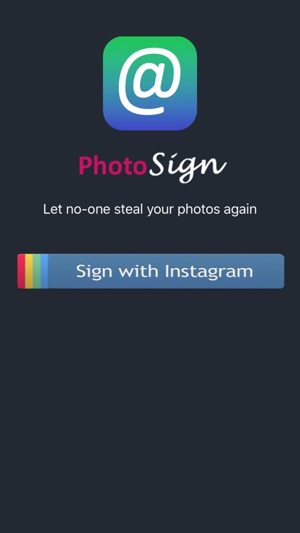 PhotoSign - Protect Your Photos From Fakers