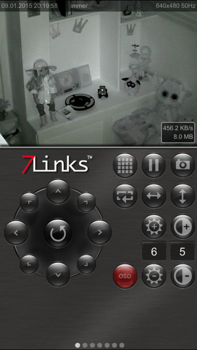 7Links IP Cam Remote - mobile ip camera surveillance studio Screenshot 1